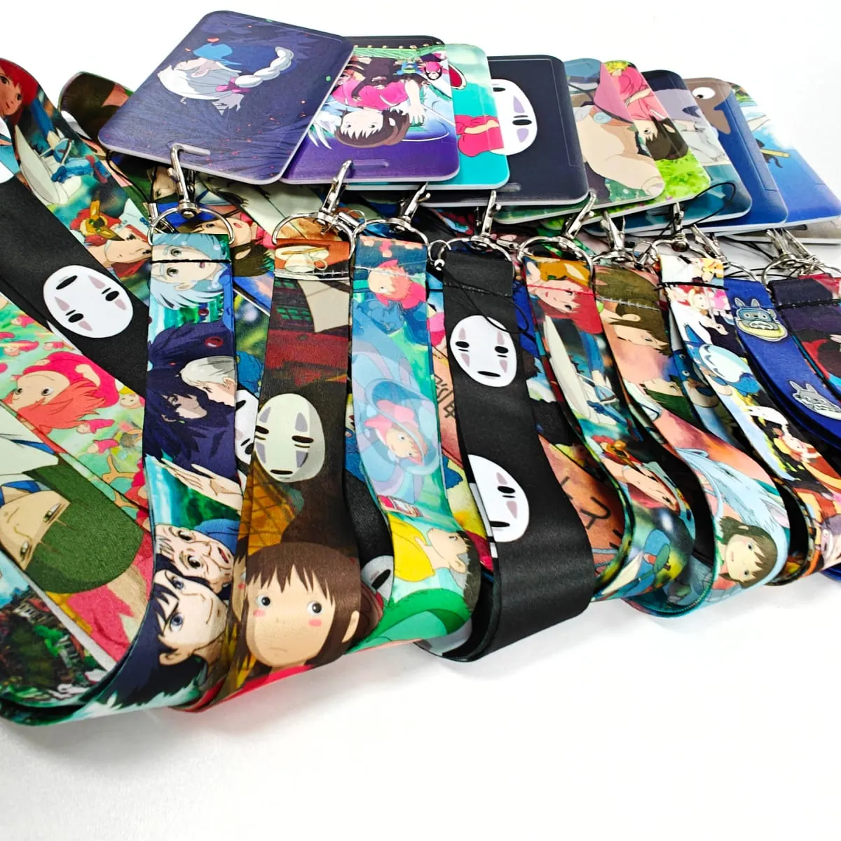 Anime Lanyards Keychain Animated Mobile Phone ID Card pass Hang Rope DIY Jewelry Accessories wholesale — image 2