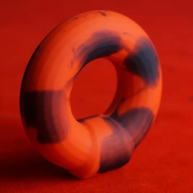 Delay Ejaculation Erection Penis Cock Ring Silicone Cockring Penisring Soft Ball Stretcher Stretching Sex Toys for Men — image 1