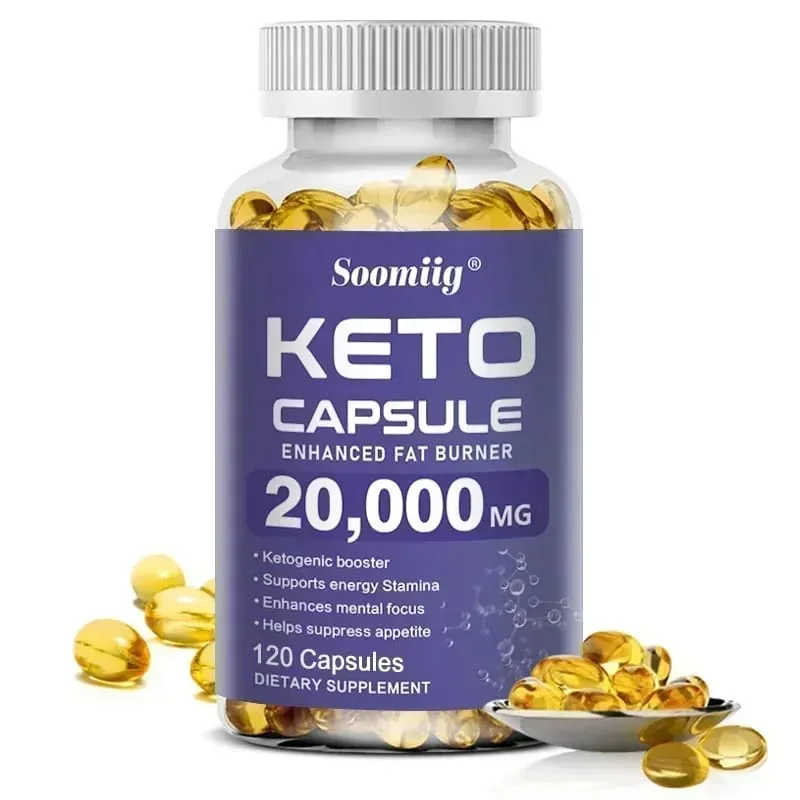 Keto BHB & Apple Cider Vinegar Supplement Capsules Weight Management Cleansing Detox Fat Burning Appetite Suppressant NON-GMO