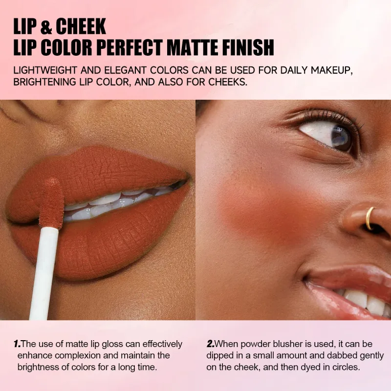 Multiple Colors Matte Velvet Lip Gloss Waterproof Long-lasting Non-stick Cup smooth Lipstick To Apply High Color Rendering — image 5