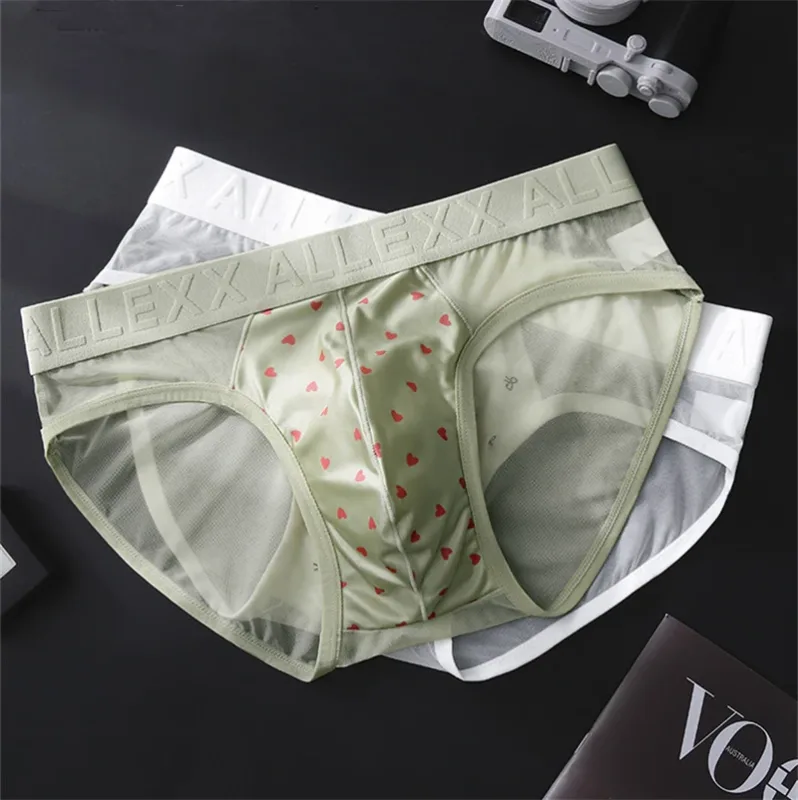 الكبار 18 زائد cueca شبكة ملابس داخلية للرجال رسالة الخصر cuecas masculino طباعة calzoncillos hombre ثلاثية الأبعاد محدب حقيبة رجل الملابس الداخلية جديد — image 7