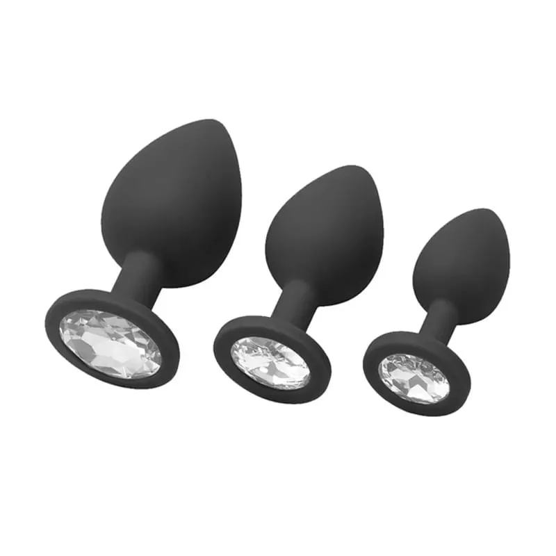 S/M/L New Anal Toy Plug Butt Women/Men Soft Silicone Round Shaped Erotic Bullet Anal Plug Bullet Gay Sex Toys for Adults Toys — image 5