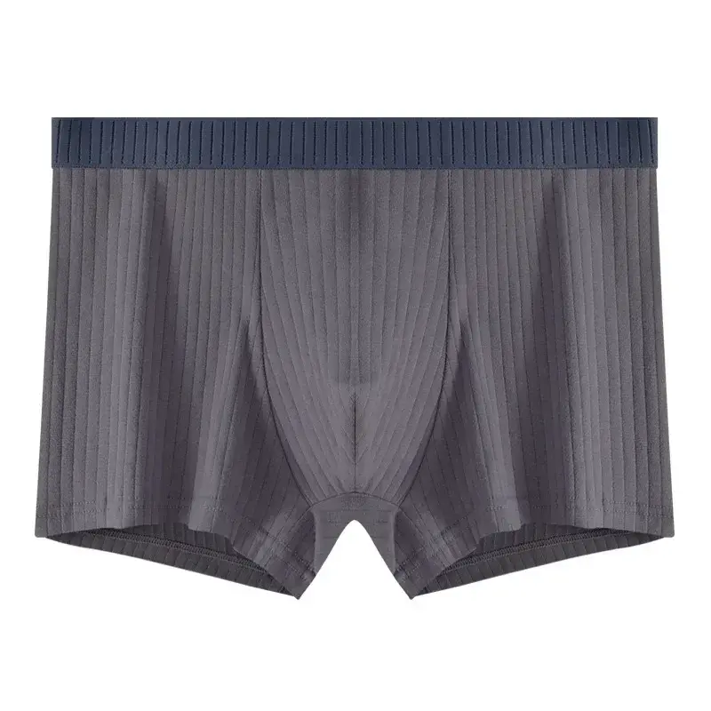 7Pcs/Lot Men's Cotton Underwear Boxer Shorts Pure Cotton Breathable Mid-waist High Elasticity Men's Sexy Soft Men's Shorts L-4XL