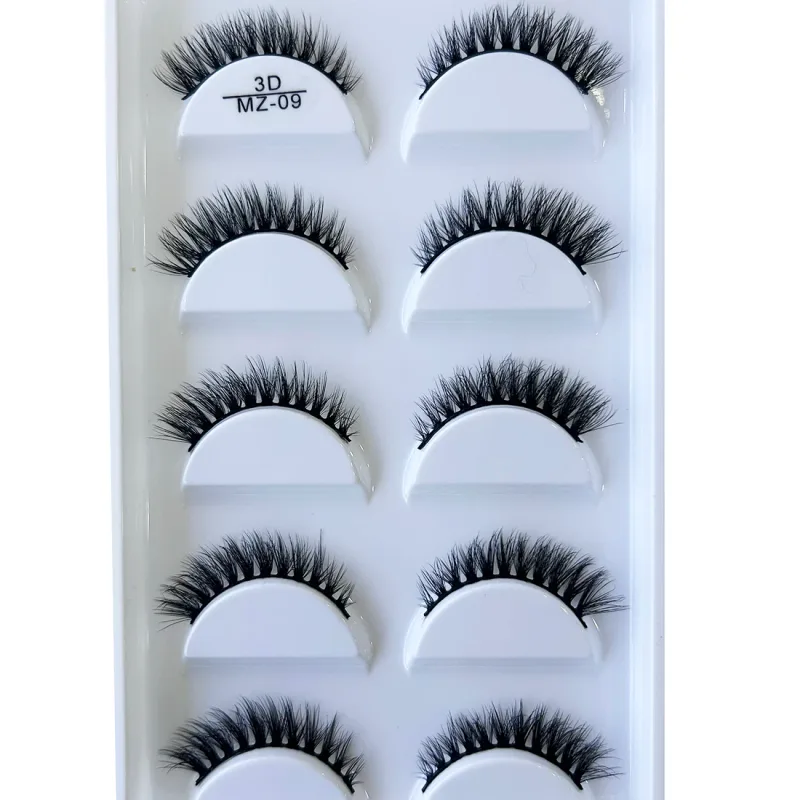 New 28 Style 5 Pairs Natural Mink False Eyelashes Makeup Eyelash Extension Fake Eye Lashes Faux Cils Make Up Beauty Cilios — image 11