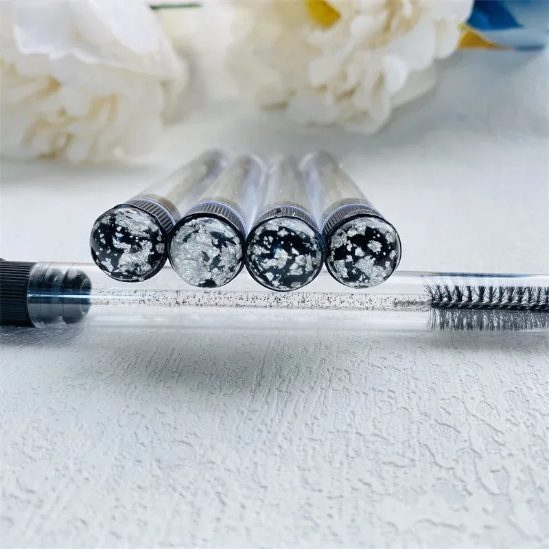 10pcs Reusable Eyelashes Brush Tube for Eyelash Extension Disposable Mascara Wands Eyebrow Brush Applicator EyeLash Brushes