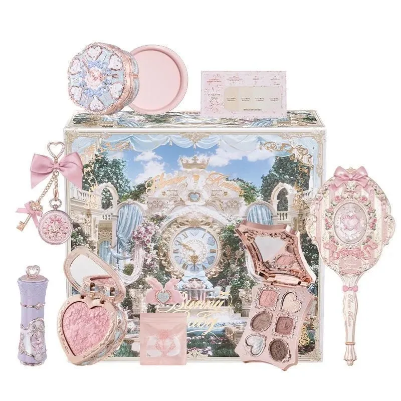 Flower Knows Bunny Garden Collection Lip Cream Blush Air Cushion CC Cream Liquid Foundation Makeup Set Full Professional — image 2