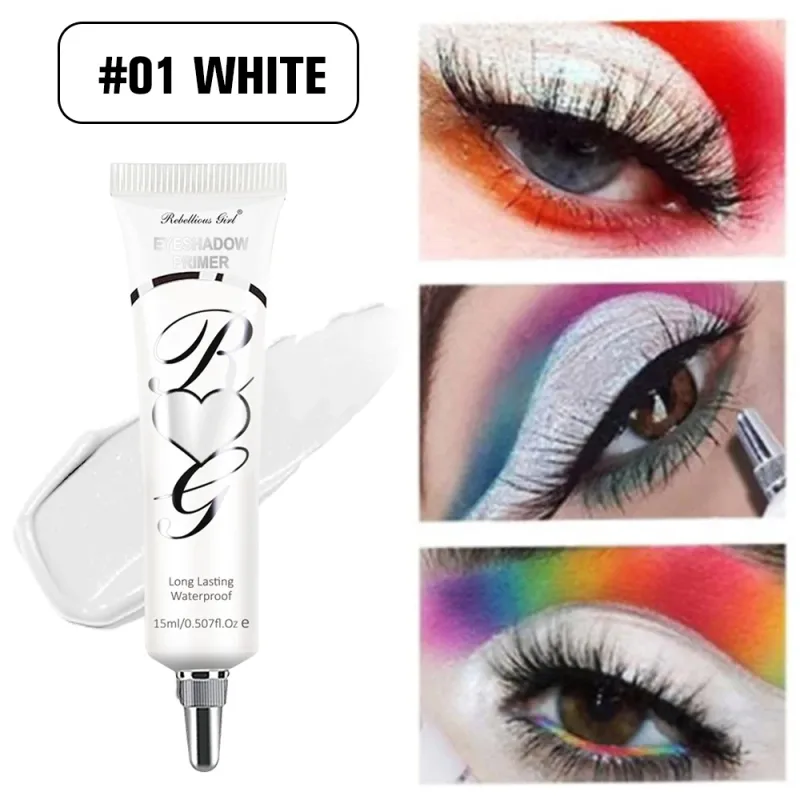 Prebase para sombra de ojos mate de 6 colores – Base para ojos con control de aceite a prueba de arrugas Prebase correctora de color de larga duración y resistente a las manchas