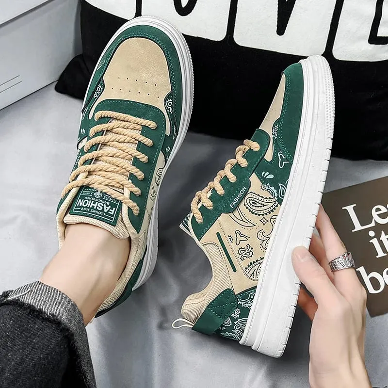 Men's Casual Leather Sneakers Waterproof Vulcanized Shoes Men 2023 Comforthable Spring Sneakers Men Casual Shoes Plus Size 39-44 — image 5