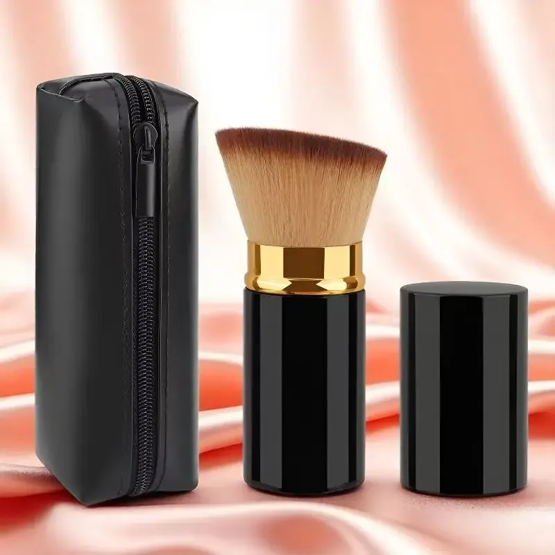 Travel Portable Makeup Brush Set with Storage Bag Blush Foundation Brush Cosmetic Brushes for On-the-Go Beauty Essentials — image 15