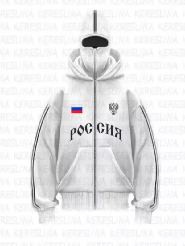 Bluza z kapturem w stylu hip-hopu, unisex, luźna czarna bluza z zamkiem, z nadrukiem flagi orła