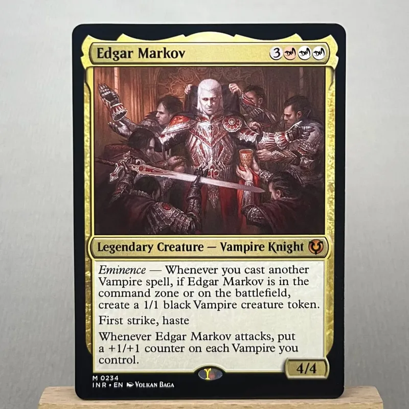 J25 INR FDN DFT DSKHOLO11-01 Tcg Proxy karty Edgar Markov Teror vrcholů Void Winnower The Aetherspark