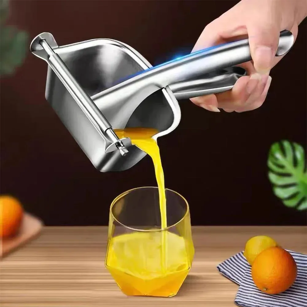 Manual Juice Squeezer Hand Pressure Juicer Pomegranate Orange Lemon Sugar Cane Juice Kitchen Bar Fruit Multifunctional Tools
