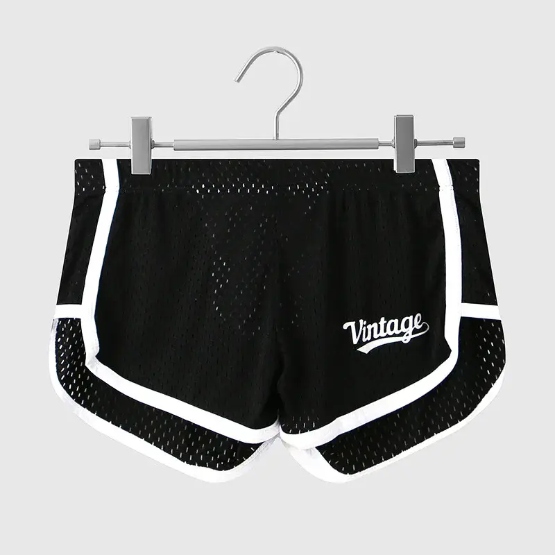 Men's Ice Silk Hollow Boxer Briefs Summer Breathable Sports Shorts Underwear Sexy Underpants Mesh Panties — image 4