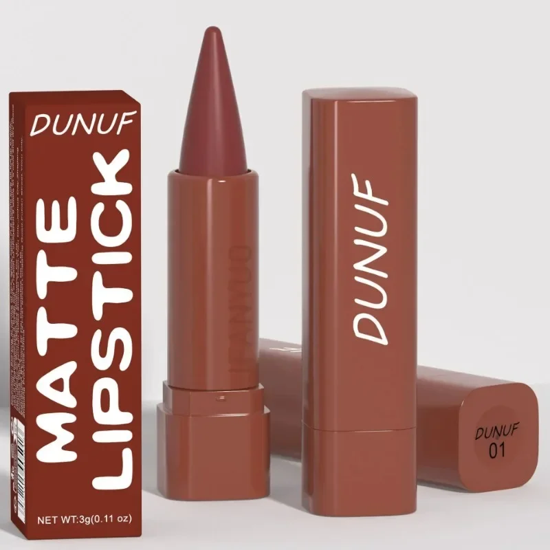 9 Colors Gradient Lip Liner Matte Black Brown Velvet Lipstick Waterproof Non Sticky Contouring Tint Lipliner Crayon Lip Makeup — image 4