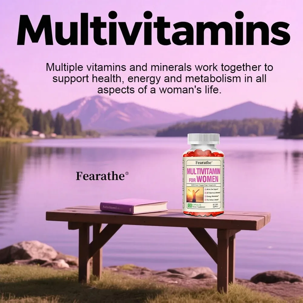 Women's Daily Multi Capsules - Antioxidant Daily Multivitamin To Support Energy and Immune Health - 120 Capsules — image 4