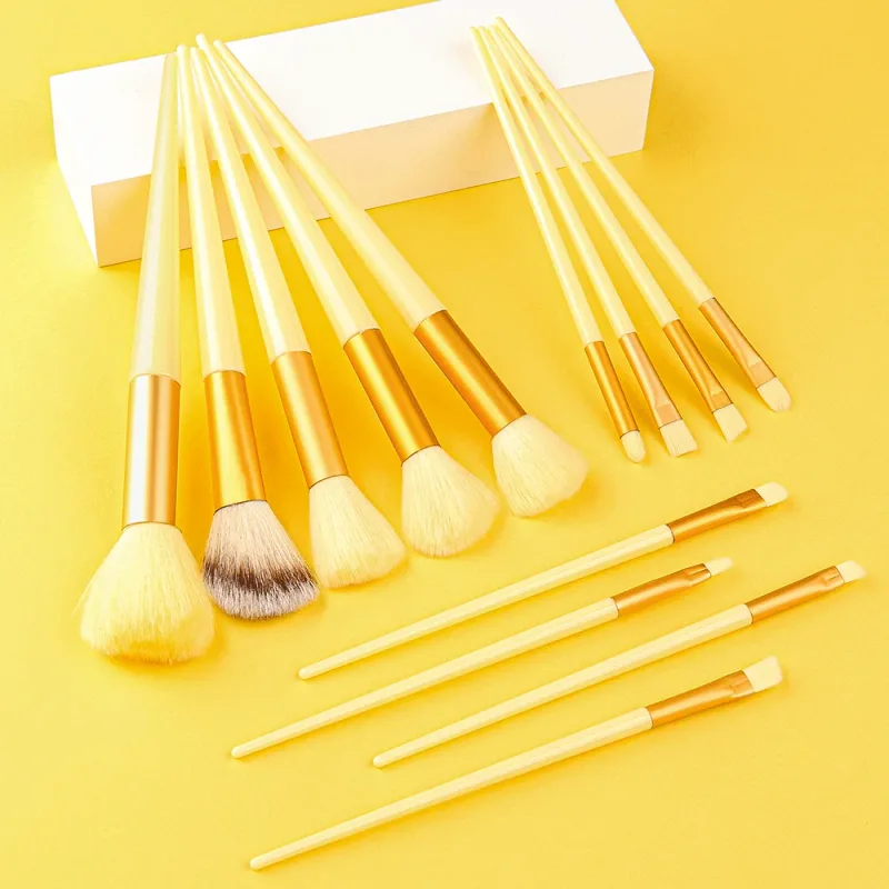 Makeup Brushes Set 13Pcs Professional Soft Foundation Powder Concealer Face Eyeshadow Eyeliner Blush Cosmetic Makeup Beauty Tool