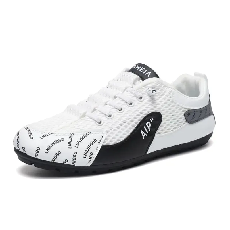 New 2025 High Quality Summer Men Sneakers Fashion Comfortable Non-slip Mesh Shoe Soft Breathable Wear-resistant Sport Sneaker — image 9