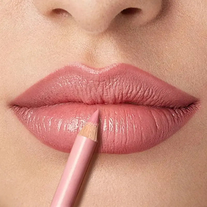 12-Color Waterproof Matte Lip Liner Pencil Lasting Smudge-Proof Lipliner Non-Transfer Formula Precise Outline Lip Pencil Makeup