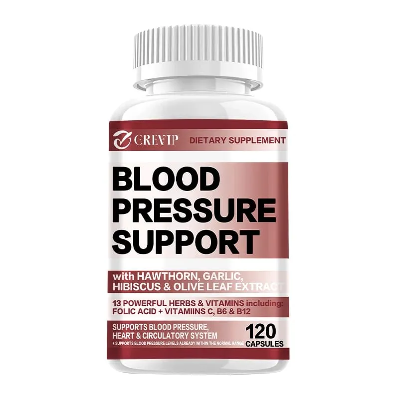 Blood Pressure Supplement - Supports Balanced Blood Pressure Levels and Promotes Heart and Brain Health