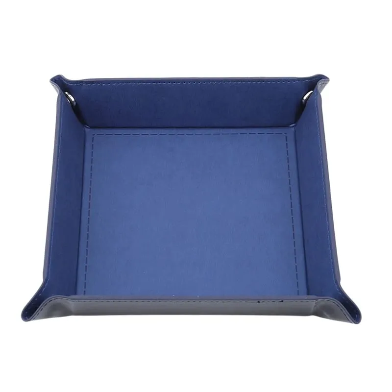 Game Dice Tray Solid Color Dice Box Games Dice Storage Portable Folding Dice Storage Rolling Tray For Use — image 11