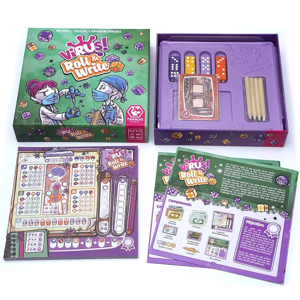 Virus roll & write Un divertidisimo — image 5