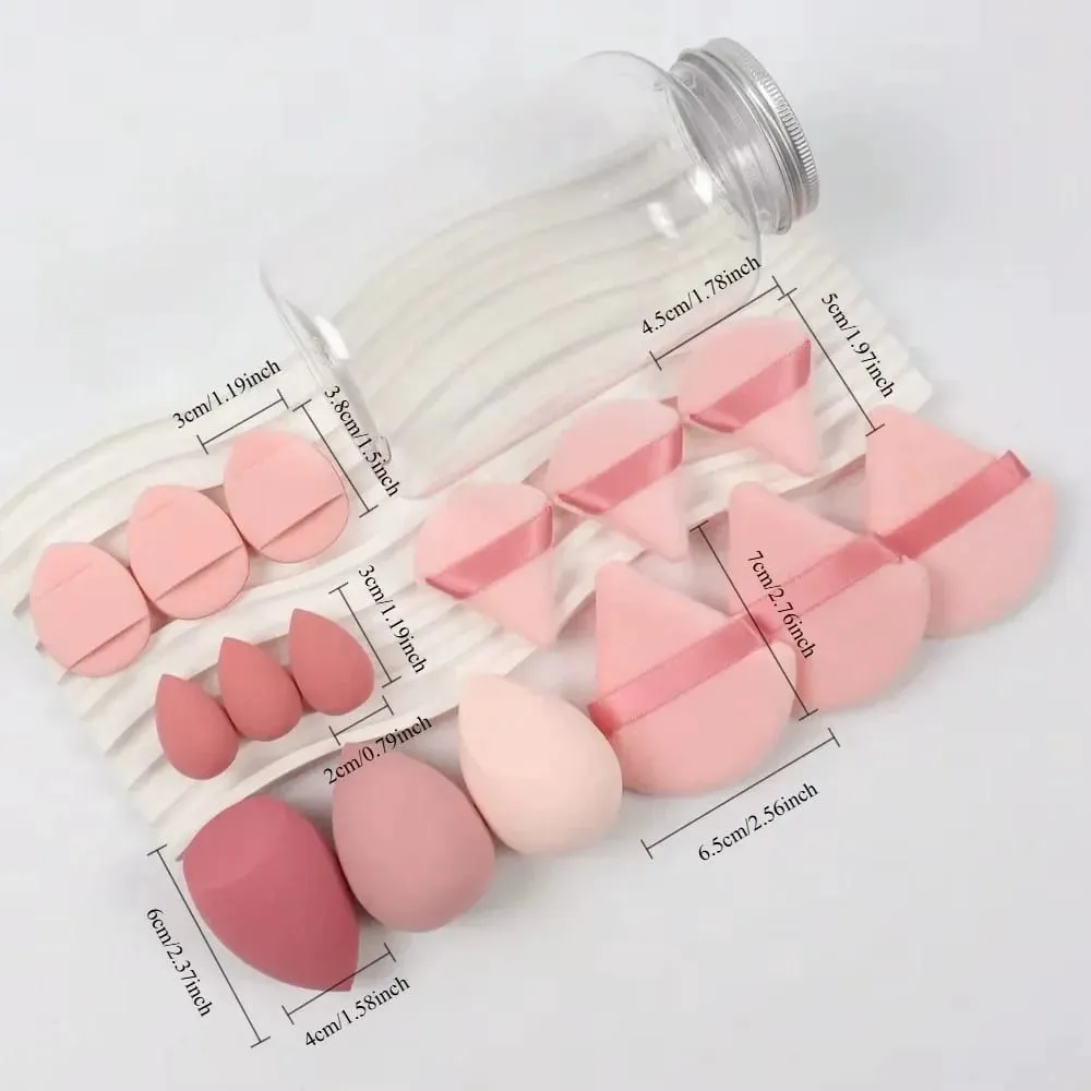 12/15Pcs Makeup Sponge Cosmetic Puff Foundation Sponges Beauty Egg Powder Puffs Women Make Up AccessoriesMakeup Tools — image 3