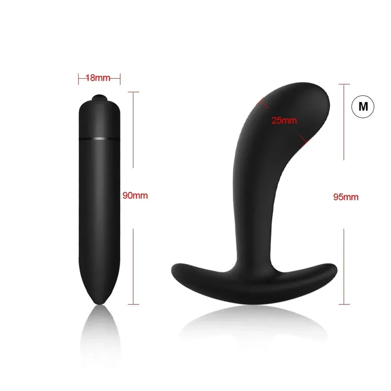 4pcs Beginner Silicone Butt Plug Anal Plug for Men Prostate Massager for Gay Mini Anal Bullet Vibrator Sex Toy for Men Women — image 18