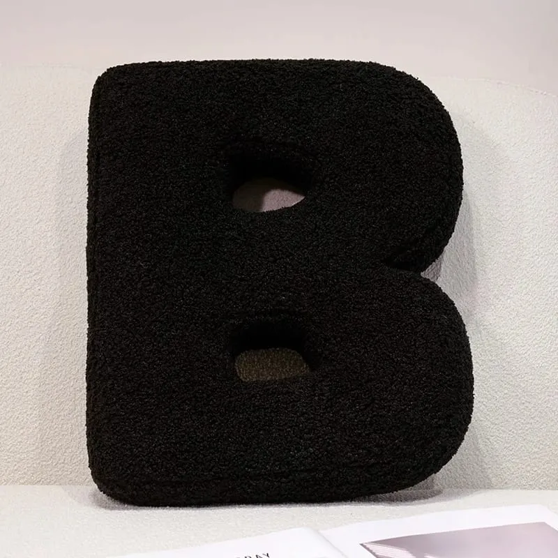 40CM English Letter Throw Pillow Stuff Alphabet Plush Cushion Living Room Sofa Home Decoration Creative Combination pillow — image 9