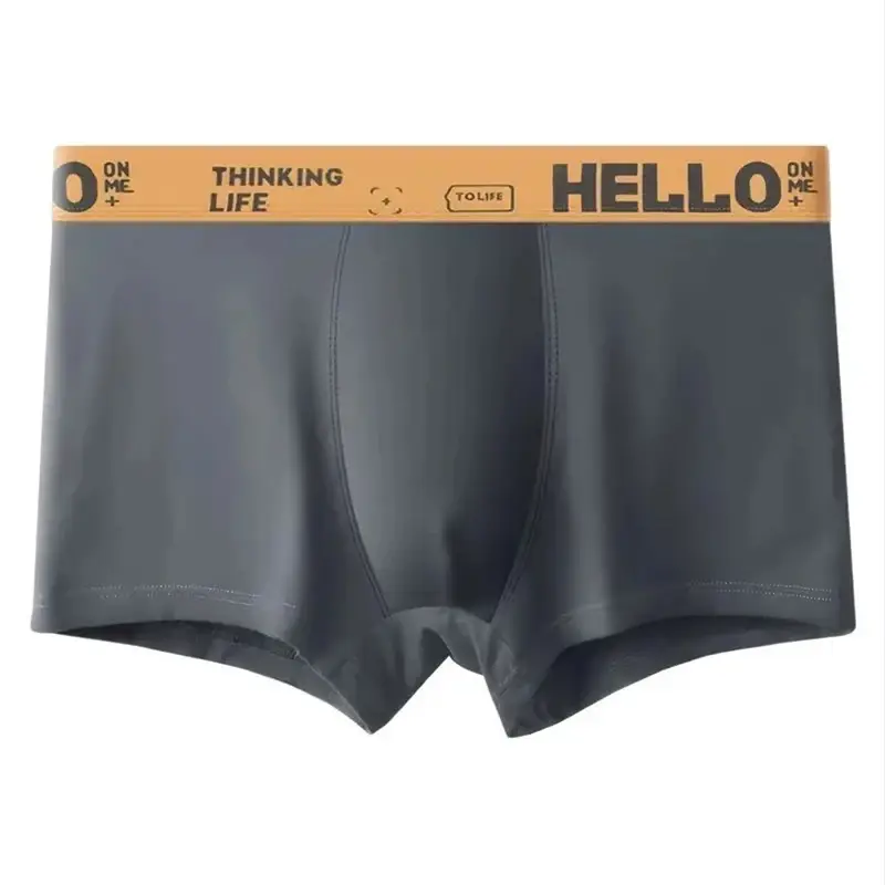 5Pcs Mens Underwear Male Boxers Sexy Underpants Comfortable Breathable Fashion Boys Panties Underwear Boxershorts Men 3256805433924630 — image 1