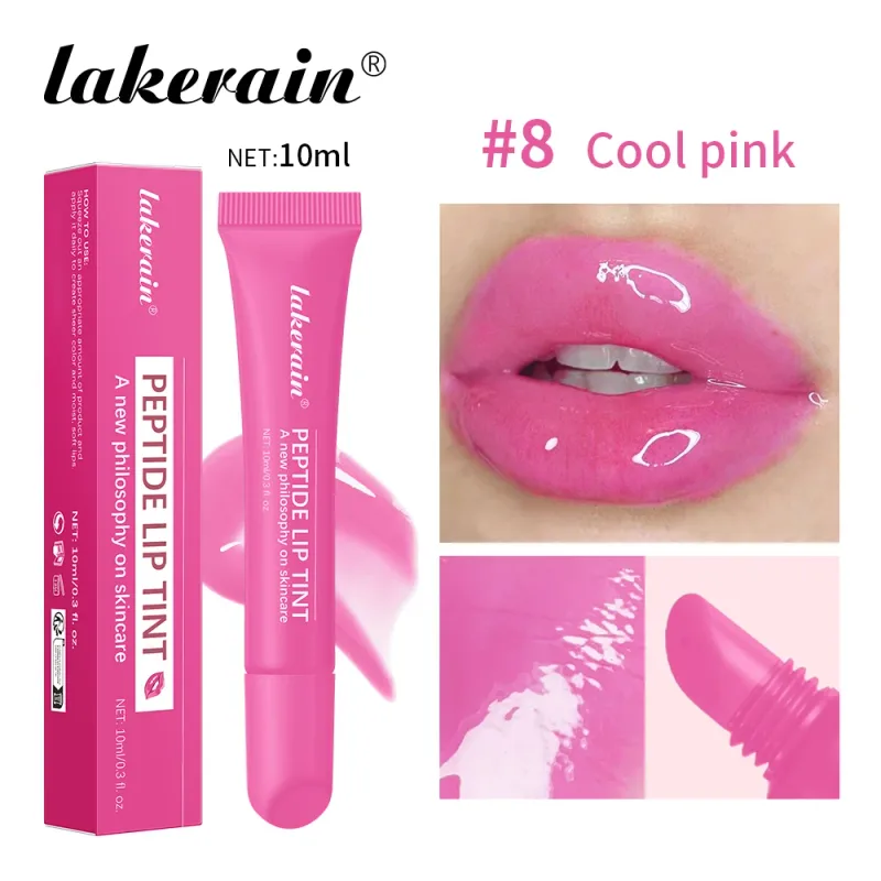 10ml Mirror Lip Glaze Moisturizes Jelly Lip Enrichment Oil Lasting Water Light Glass Lip Oil Remove Line Lip Protection Serum — image 14
