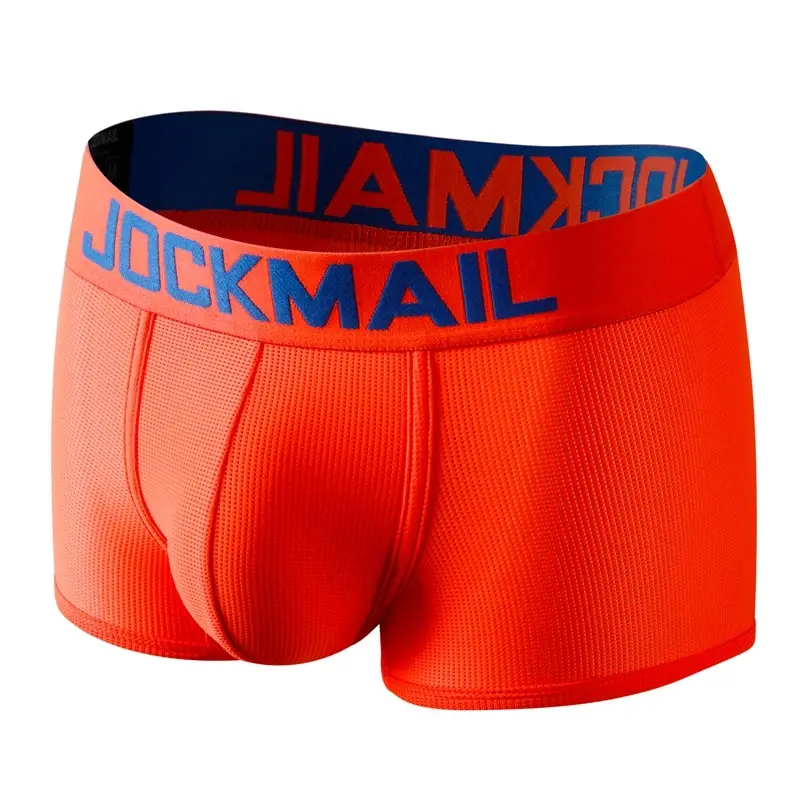 4pcs Mens Underwear Boxer Calzoncillos Boxer Briefs Mesh Soft Underpants Male Panties Pouch Shorts Ice Silk Swim Pants Short — image 4