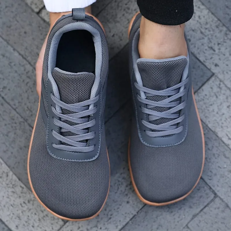 Mesh Barefoot Shoes Men's Wide Toe Minimalist Sneakers Lightweight Breathable Casual Shoes Designer Running Shoe Casual Sneakers — image 7