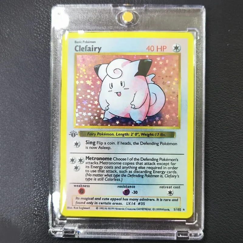 DIY Collection Cards with Card Brick 1996 1st Edition Flash Cards Game Anime Shining Cards Gift — image 1