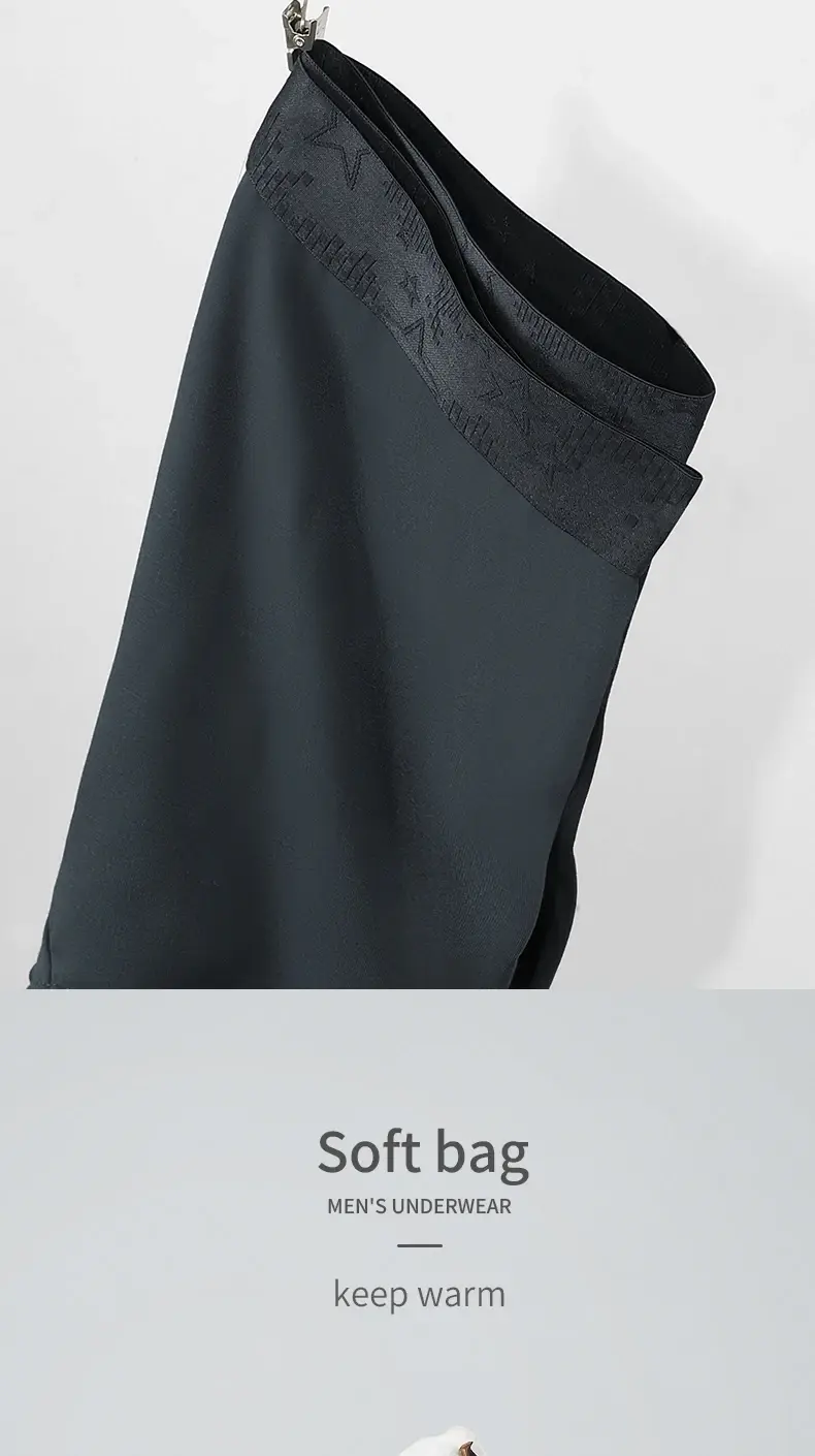 Intimo da uomo, boxer da uomo, mutande da ragazzo, boxer da ragazzo comodi e traspiranti, pantaloncini di grandi dimensioni — image 6