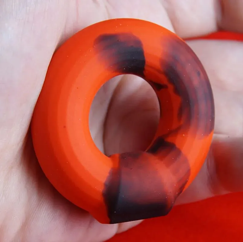 Delay Ejaculation Erection Penis Cock Ring Silicone Cockring Penisring Soft Ball Stretcher Stretching Sex Toys for Men — image 6