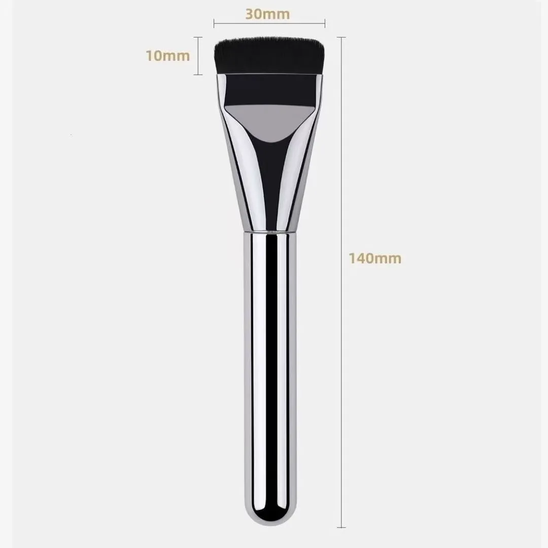 1 piece Flat Thin Foundation Makeup Brushes Fine Liquid Foundation Make up Brush BB Cream Mask applicator Face cosmetic tools — image 2