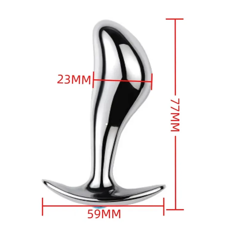 Small Size Metal Anal Beads Butt Plug Mini Rainbow Rose gold Butt Plug Crystal Jewelry Trainer Anal Dildo Masturbation Sex Toy — image 10