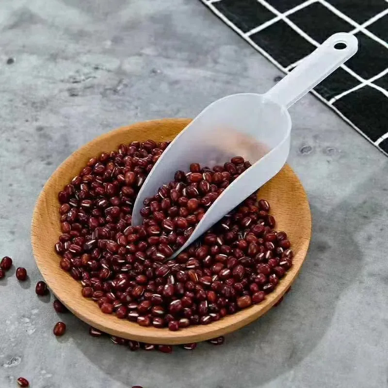 Mini Plastic Ice Shovel Kitchen Flour Food Candy Ice Cream Scoop Dessert Pelles Bonbons Beans Scoops Party Buffet Small Tools — image 4