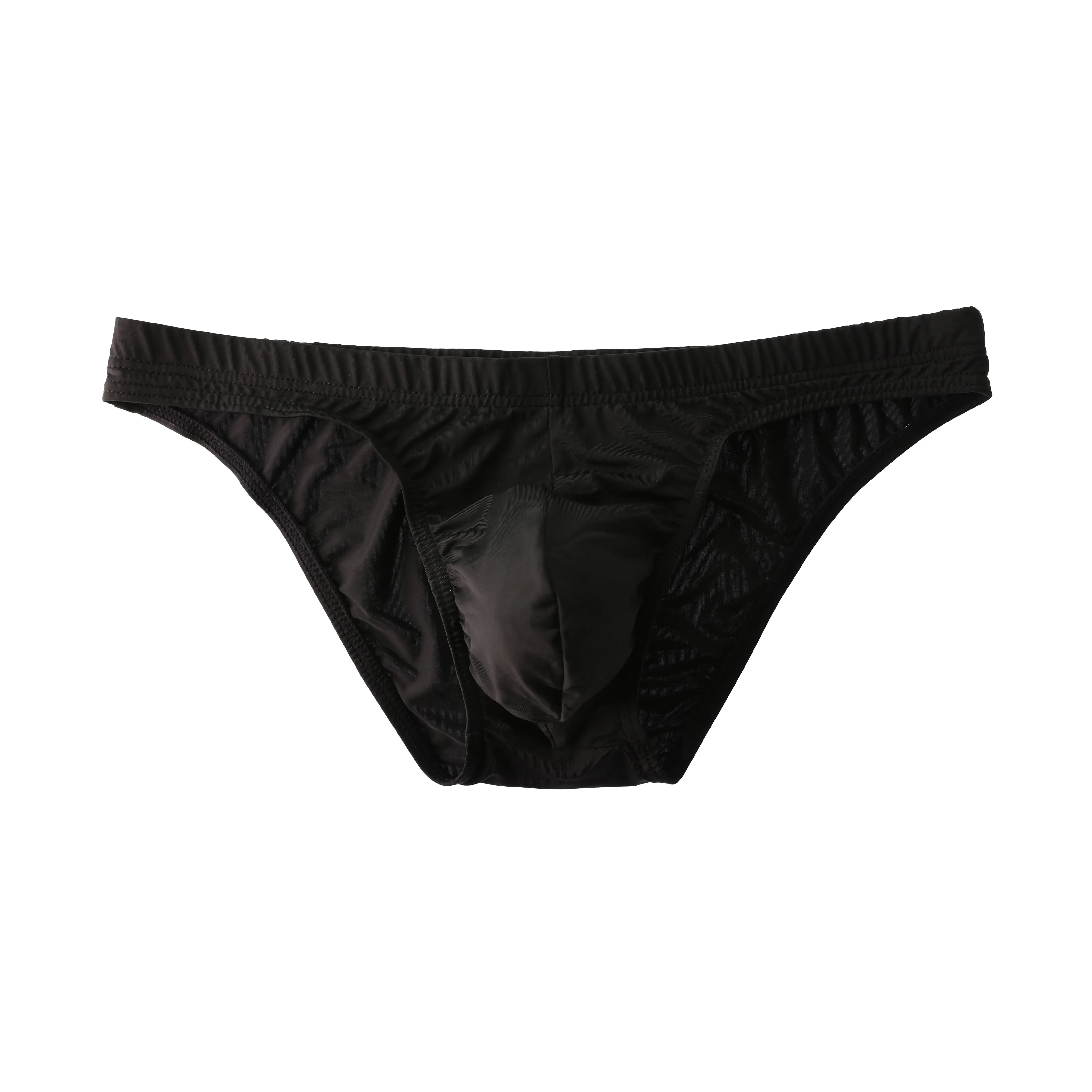 Slip intimo da uomo traspirante slip moda sexy seta di ghiaccio vita bassa elasticizzata mutande comode K58