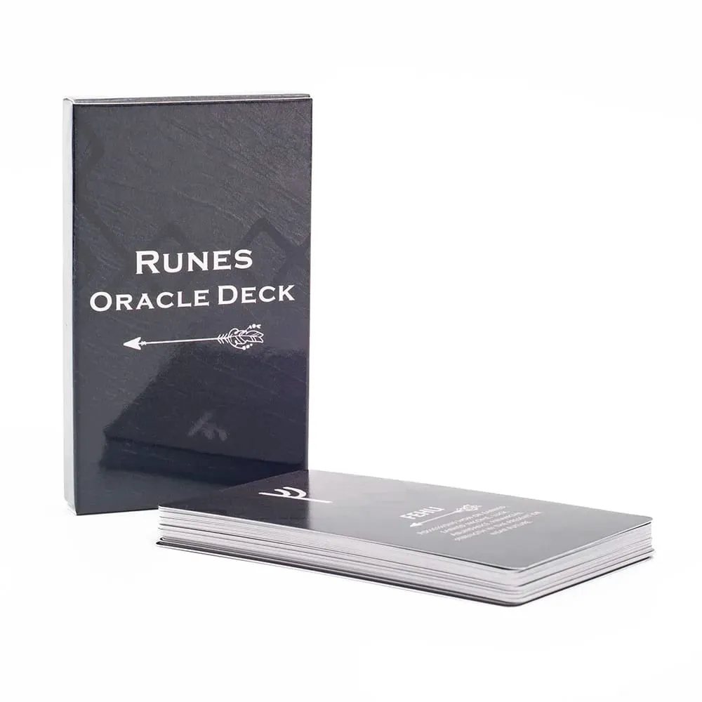 Tarot Runes Oracle Deck 26 Cards 10*6.3cm Board Game for Life Lighting and Transformation — image 2