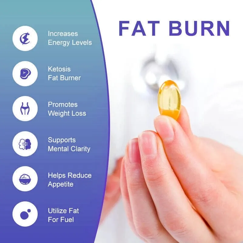 Keto BHB & Apple Cider Vinegar Supplement Capsules Weight Management Cleansing Detox Fat Burning Appetite Suppressant NON-GMO — image 5