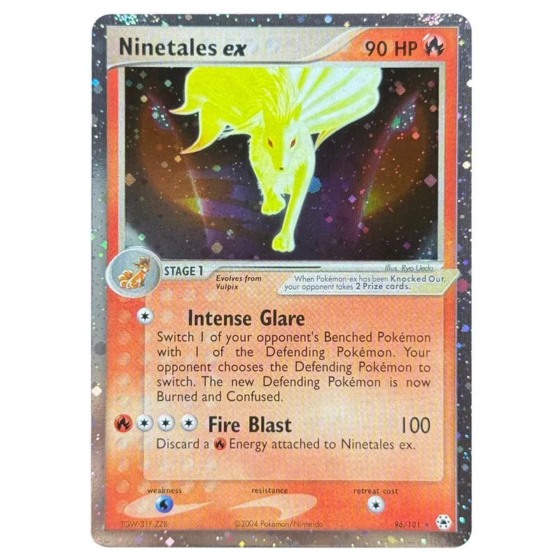Proxy karty Holografický Emerald Cacturne Rayquaza Skryté legendy Kyogre Crystal Guardians Alakazam Star Flareon Metagross — image 37