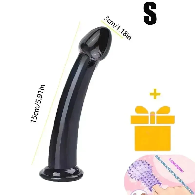 Transparent Realistic Dildo Strong Suction Cup No Vibrator Women Masturbator Anal Realistic Dick Sex Toys For Women Sex Shop 18 — image 18