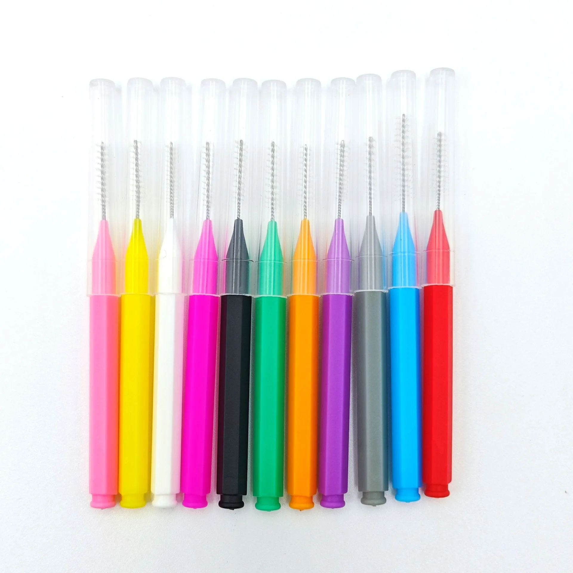 10/20 Pcs Eyebrow Brushes Mini Brow Lifting Brush Disposable Makeup Eyelash Tool Tooth Interdental Brush Lash Extension Supplies — image 5