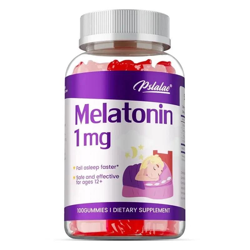 Melatonin Gummies 1mg - Children's Sleep Aids Promote Healthy Sleep Help Children Fall Asleep Faster and Increase Energy