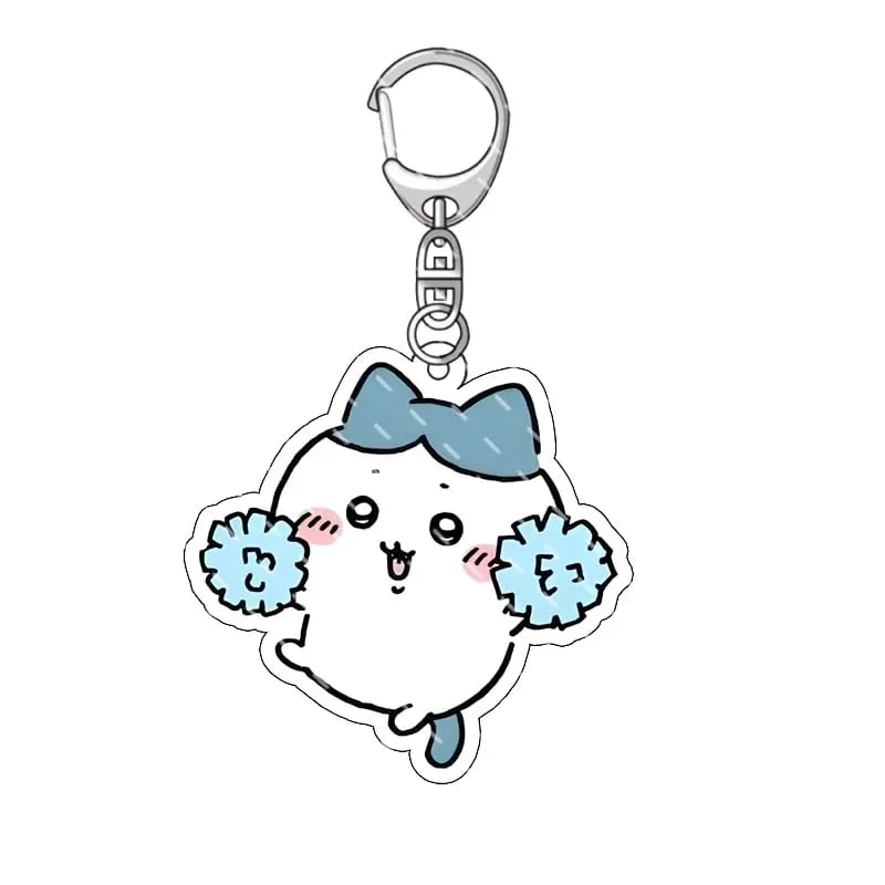 yiji Pendant Anime Comic Acrylic Peripheral Keychain Hachiware Usagi Cute Pendant Bag Hanging Decoration Decoration — image 7