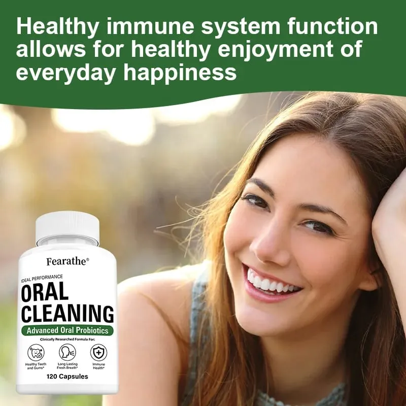 Oral Probiotics - Oral Cleaning Prevent Tooth Decay for Bad Breath Support Teeth and Gum Health Immune Health — image 3