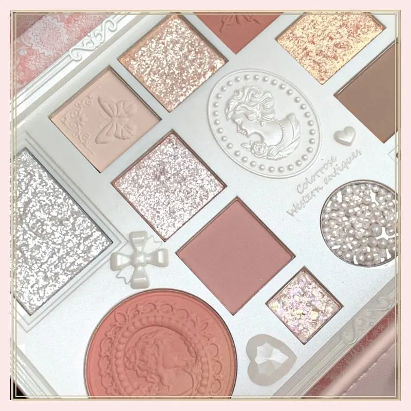Make Up Set colorrose gift set eye blush highlighter all-in-one palette eyeliner lipstick cosmetic set — image 2