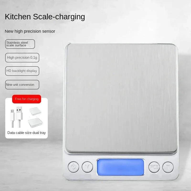 Electronic Scales Digital Kitchen Scale Coffee Balance Kitchens Accessories Bakeware Measuring Tools & Scales & Weight Precision — image 11