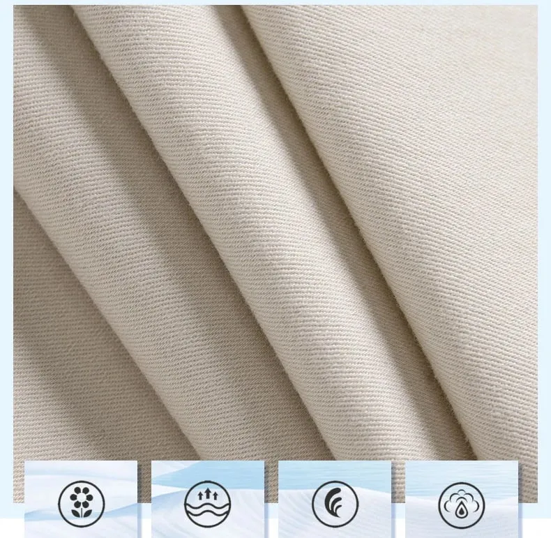 2024 New Men's Khaki White Cotton Stretch Slim Smart Jeans Casual Straight Business Fashion Beige Brand Denim Trousers — image 9